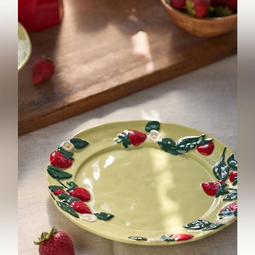 Foster Icon Stoneware Dessert Plate / New